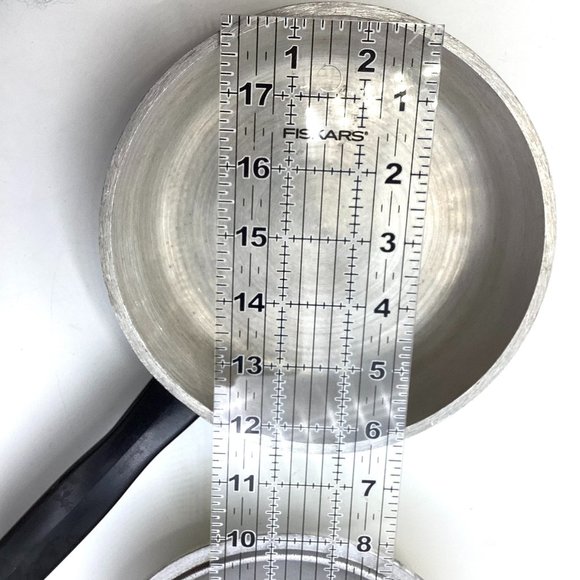 CLUB Aluminum Skillet & Lid  6" Yellow - Picture 2 of 3